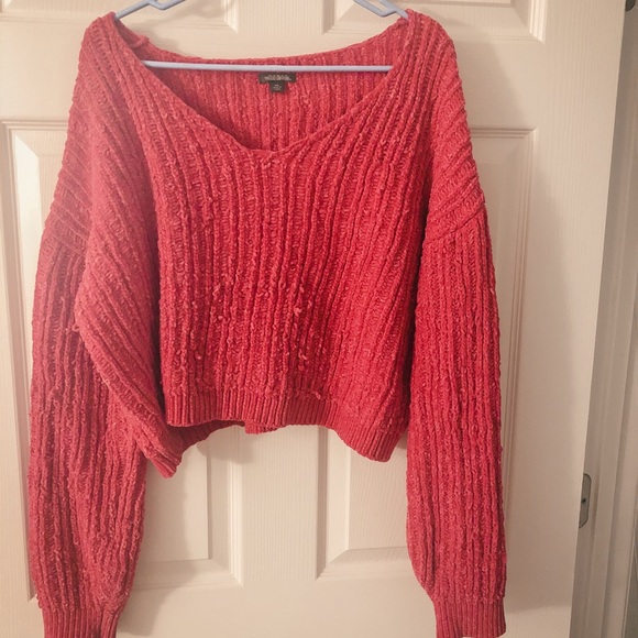wild fable Sweaters - Thick crop hot pink sweater